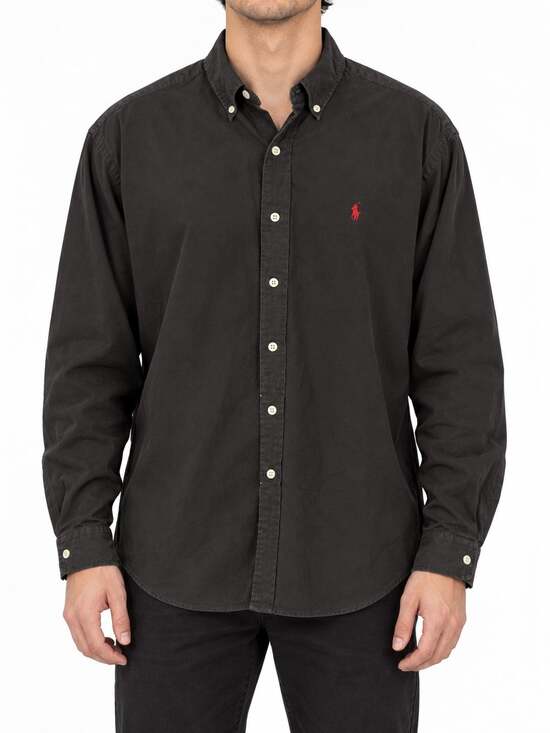 Ralph Lauren Other - Ralph Lauren Blake Men's Black Two-Ply Cotton Button Down Long Sleeve Shirt M